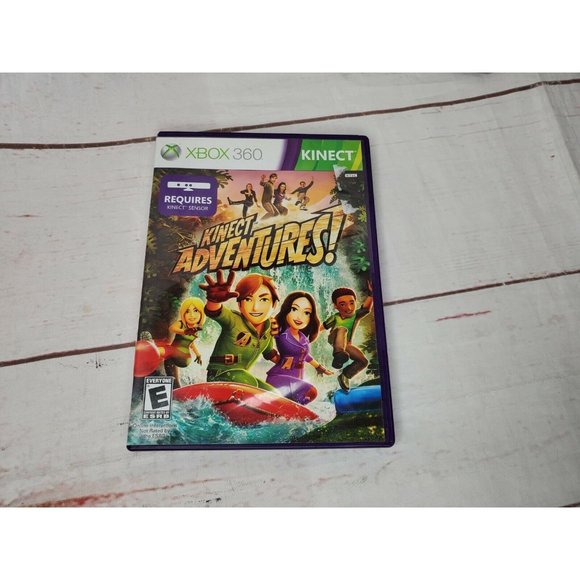 Xbox 360 Kinect Sports Season 2 & Kinect Adventures Video Game Bundle No Scratch - Picture 3 of 10